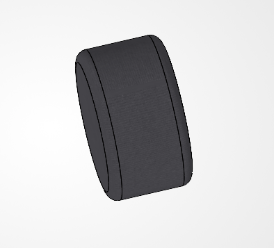 Virro Charcoal Filter Puck at Angle